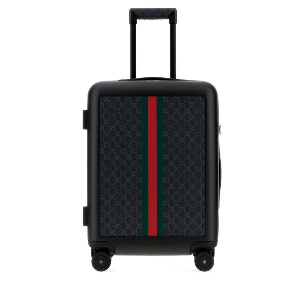 Gucci Unisex Black Polycarbonate Gucci Porter Light Trolley